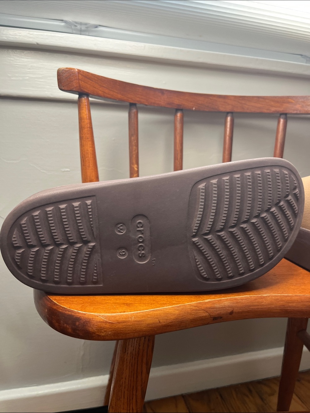 Crocs Dylan Platform Clog Sepia Brown Women’s Size 9 Chunky Slip On Sandals EUC - Picture 6 of 11